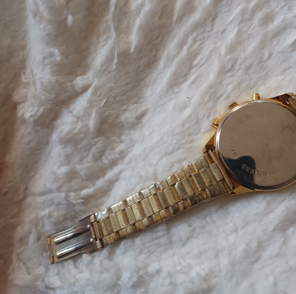 Leosaint quartz Watch vintage timepiece band gold tone stainless steel - Picture 7 of 8
